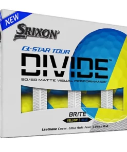 Srixon Ball Q Star Divide Golf Tour Yellow/Blue