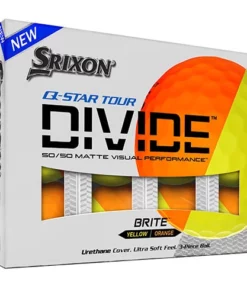 Srixon Ball Q Star Divide Golf Tour Yellow/Orange