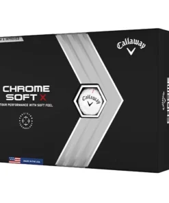 Callaway Ball Chrome Soft X Golf 2022 White