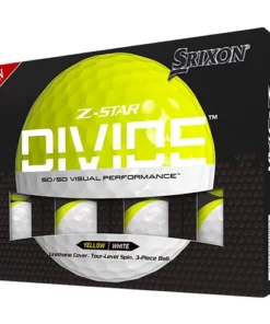 Srixon Golf Ball Z Star 8 Divide White/Yellow