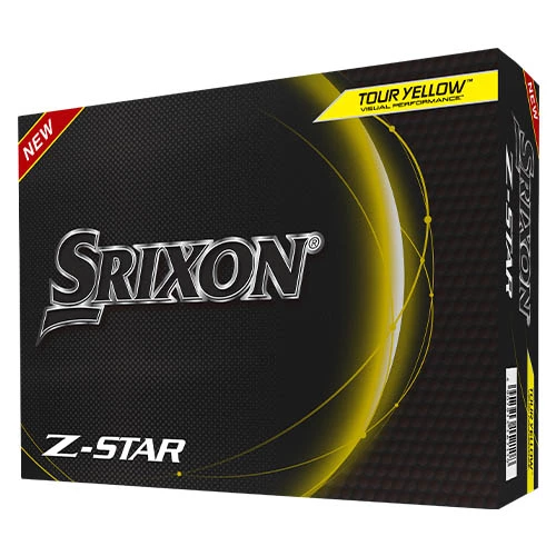 Srixon Z Star 8 Golf Ball - Yellow 3 Srixon Z Star 8 Golf Ball - Yellow