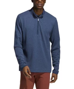 ADIDAS 3-Stripe 1/4 Zip Layering -Golf Sales Store adidas 3 stripe 1 4 zip layering crew navy 01 39948.1677086420