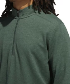ADIDAS 3-Stripe 1/4 Zip Layering -Golf Sales Store adidas 3 stripe 1 4 zip layering green oxide 03 48510.1677086418