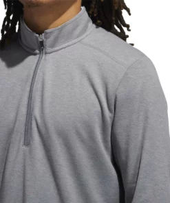 ADIDAS 3-Stripe 1/4 Zip Layering -Golf Sales Store adidas 3 stripe 1 4 zip layering grey three 03 68320.1677086411