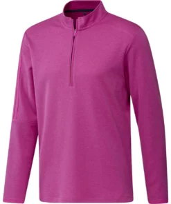 ADIDAS 3-Stripe 1/4 Zip Layering -Golf Sales Store adidas 3 stripe 1 4 zip layering lucid fuchsia 01 82167.1677086414