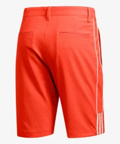ADIDAS 3-Stripes Dobby Shorts -Golf Sales Store adidas 3 stripes dobby short signal coral 02 34532.1632495525