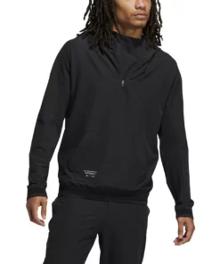 ADIDAS AdiCross Anorak Jacket -Golf Sales Store adidas adicross anorak jacket black 01 40639.1632770772