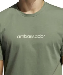 ADIDAS AdiCross Graphic Tee -Golf Sales Store adidas adicross graphic tee natural green 03 31679.1632321210