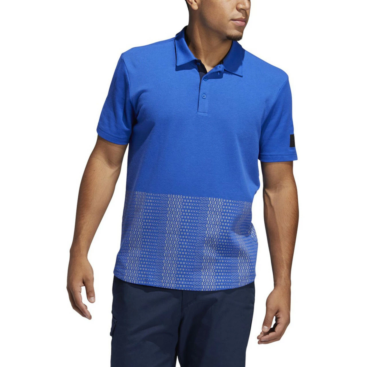 Adida Adicross Novelty Print Polo 4 Adida Adicross Novelty Print Polo - Image 2