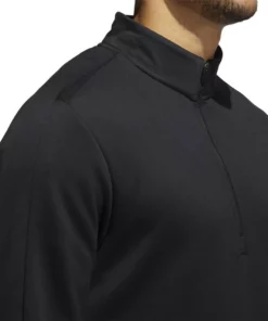 ADIDAS AdiCross Quarter Zip -Golf Sales Store adidas adicross quarter zip black 03 36621.1659042526
