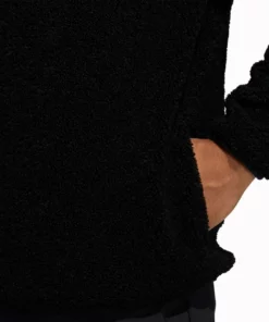 Adida Plaid Sweater Adicross Sherpa 1/4 Zip -Golf Sales Store adidas adicross sherpa plaid 1 4 zip sweater black 04 14216.1632770692