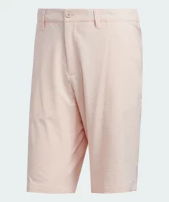 ADIDAS AdiPure Seersucker Shorts -Golf Sales Store adidas adipure seersucker short ice pink 01 90423.1632505857