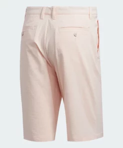 ADIDAS AdiPure Seersucker Shorts -Golf Sales Store adidas adipure seersucker short ice pink 02 51693.1632505857