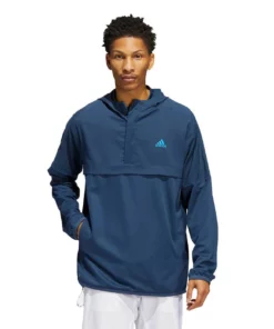 ADIDAS Anorak 1/2 Zip Pullover -Golf Sales Store adidas anorak 1 2 zip pullover crew navy 01 81717.1676585201