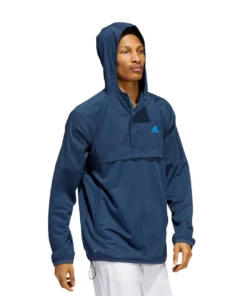 ADIDAS Anorak 1/2 Zip Pullover -Golf Sales Store adidas anorak 1 2 zip pullover crew navy 02 09997.1676596996