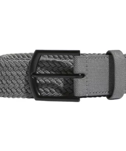 ADIDAS Braided Stretch Belt -Golf Sales Store adidas braided stretch belt grey three 01 62086.1646850623