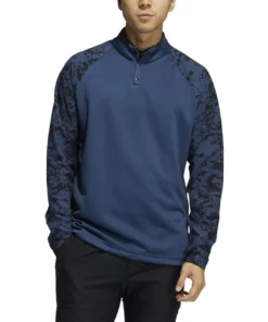 ADIDAS Camo Hybrid Layering -Golf Sales Store adidas camo hybrid layering crew navy 01 93262.1632769614