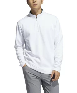 ADIDAS Club 1/4 Zip -Golf Sales Store adidas club 1 4 zip white 01 25091.1647451820