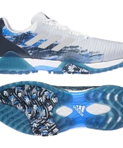 ADIDAS Men's CodeChaos Golf Shoes -Golf Sales Store adidas codechaos golf shoes white grey one crew navy 03 30809.1662670131
