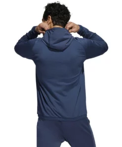 ADIDAS Fleece Anorak 1/4 Zip -Golf Sales Store adidas fleece anorak 1 4 zip crew navy 02 67849.1673899742