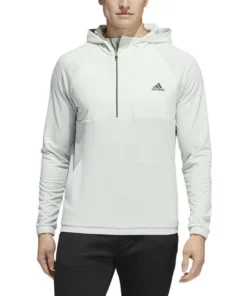 ADIDAS Fleece Anorak 1/4 Zip -Golf Sales Store adidas fleece anorak 1 4 zip linen green 01 04744.1673901342