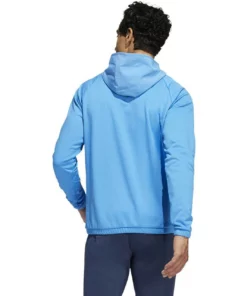 ADIDAS Fleece Anorak 1/4 Zip -Golf Sales Store adidas fleece anorak 1 4 zip pulse blue 02 53445.1673900903