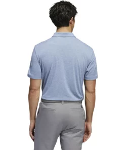 ADIDAS HEAT.RDY Heather Polo -Golf Sales Store adidas heat rdy heather polo crew navy 02 69873.1647960886