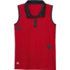 Adida Junior Girl Polo Printed Sleeveles 1 Adida Junior Girl Polo Printed Sleeveles -Golf Sales Store adidas junior girls printed sleeveless polo red 01 70140.1634582347