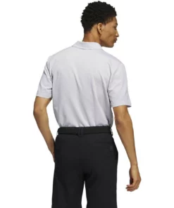 ADIDAS Ottoman Pencil Stripe Polo -Golf Sales Store adidas ottoman pencil stripe polo grey two white 02 45036.1679079623