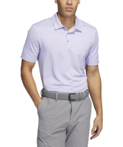 ADIDAS Ottoman Pencil Stripe Polo -Golf Sales Store adidas ottoman pencil stripe polo light purple white 01 25958.1679079623