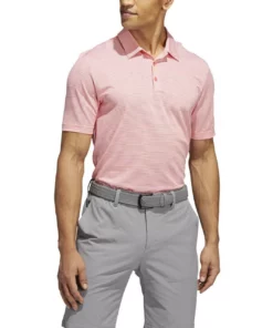 ADIDAS Ottoman Pencil Stripe Polo -Golf Sales Store adidas ottoman pencil stripe polo semi turbo white 01 46133.1679079623