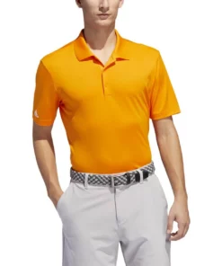 Adida Prior Generation Performance Polo -Golf Sales Store adidas performance polo bright orange 01 02931.1632429018