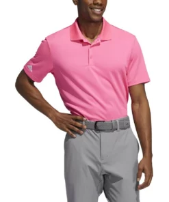 ADIDAS Performance Polo 60 ADIDAS Performance Polo -Golf Sales Store adidas performance polo solar pink 01 34410.1647962623