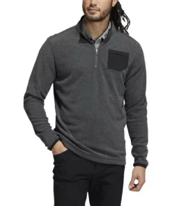 ADIDAS Pocket 1/4 Zip 22 ADIDAS Pocket 1/4 Zip -Golf Sales Store adidas pocket 1 4 zip black 01 40099.1659042846