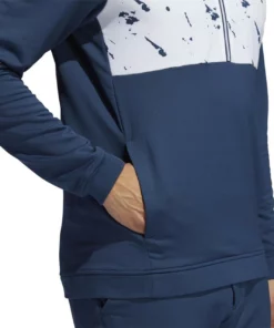 ADIDAS Primeblue COLD.RDY 1/4 Zip -Golf Sales Store adidas primeblue cold rdy 1 4 zip crew navy white 04 16608.1636650667