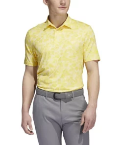 ADIDAS Prisma Print Polo 29 ADIDAS Prisma Print Polo -Golf Sales Store adidas prisma print polo almost yellow pantone 01 84394.1673903808