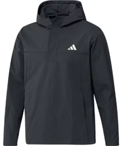 Adida Hoodie Ripstop Pullover 1/4 Zip -Golf Sales Store adidas ripstop 1 4 zip pullover hoodie black 01 49424.1677077879