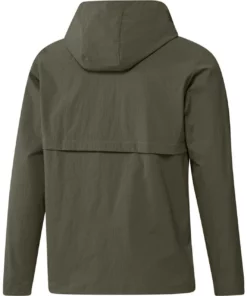 Adida Hoodie Ripstop Pullover 1/4 Zip -Golf Sales Store adidas ripstop 1 4 zip pullover hoodie olive strata 02 38418.1677077880