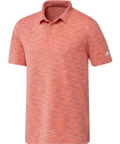 ADIDAS Space Dye Polo -Golf Sales Store adidas space dye polo coral fusion 01 61915.1679065680