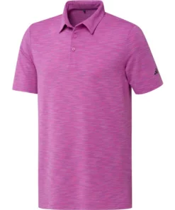 ADIDAS Space Dye Polo -Golf Sales Store adidas space dye polo lucid fuchsia 01 66720.1679065682