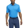 ADIDAS Spacedye Stripe Polo -Golf Sales Store adidas spacedye stripe polo blue rush crew navy 01 89219.1647963242