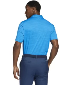 ADIDAS Spacedye Stripe Polo -Golf Sales Store adidas spacedye stripe polo blue rush crew navy 02 78188.1647963242