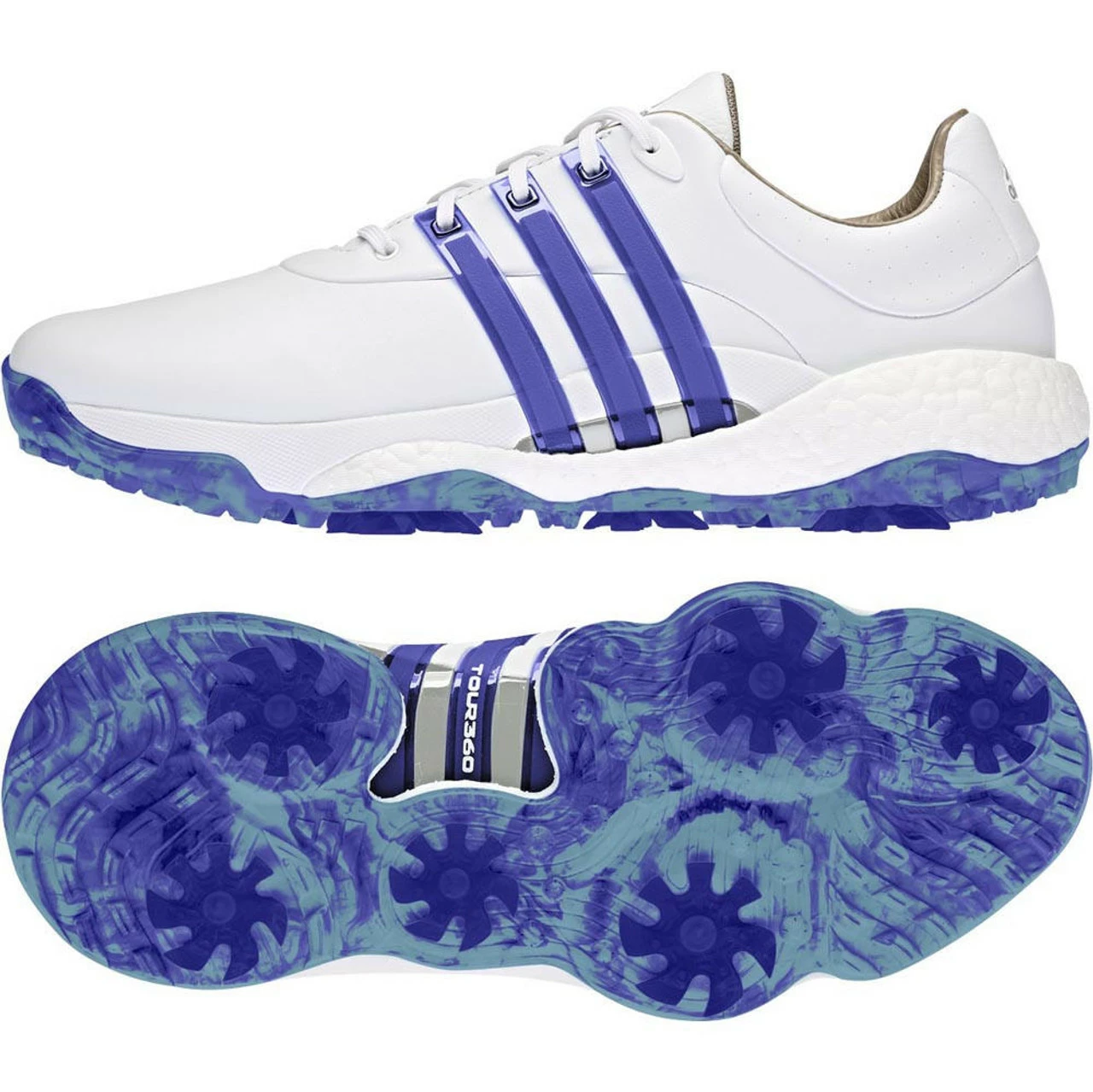 ADIDAS Men's Tour360 22 Golf Shoes 21 ADIDAS Men's Tour360 22 Golf Shoes - Image 19