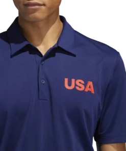 Adida Golf Solid Polo Ultimate365 Usa -Golf Sales Store adidas ultimate 365 usa golf solid polo dark blue 03 02822.1659043263