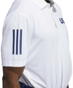 Adida Golf Solid Polo Ultimate365 Usa -Golf Sales Store adidas ultimate 365 usa golf solid polo white 04 14201.1659043263