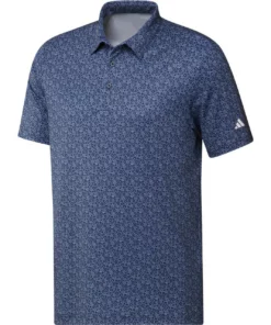 ADIDAS Ultimate365 Allover Print Polo 22 ADIDAS Ultimate365 Allover Print Polo -Golf Sales Store adidas ultimate365 allover print polo collegiate navy 01 11083.1679064783