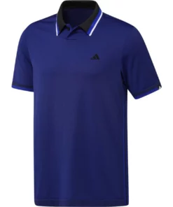 Adida Ultimate365 Tour Primeknit Polo -Golf Sales Store adidas ultimate365 tour primeknit polo black lucid blue 01 28876.1677085981