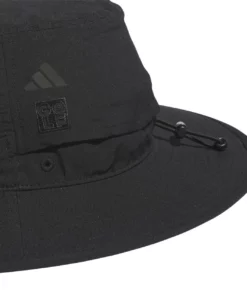 ADIDAS Wide Brim Crestable Hat -Golf Sales Store adidas wide brim crestable hat black 02 79175.1679076180