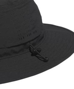 ADIDAS Wide Brim Crestable Hat -Golf Sales Store adidas wide brim crestable hat black 03 46494.1679076181