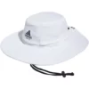 ADIDAS Wide-Brim Sun Hat -Golf Sales Store adidas wide brim sun hat white 01 06672.1647530732